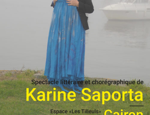 Spectacle chorégraphique et littéraire Karine SAPORTA/Jeanne BENAMEUR – 17 février 2018